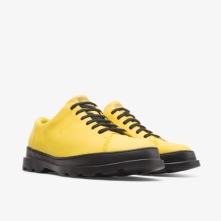 Camper Yellow / Black Formal Shoes Mens - Brutus Online Ireland | PRKZC0318